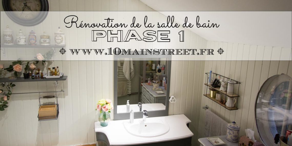 Rénovation de la salle de bain : phase 1