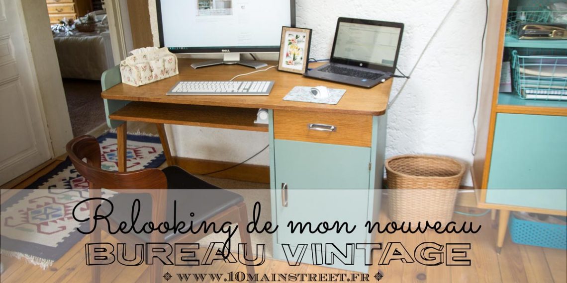 Mon nouveau bureau vintage des années 1950