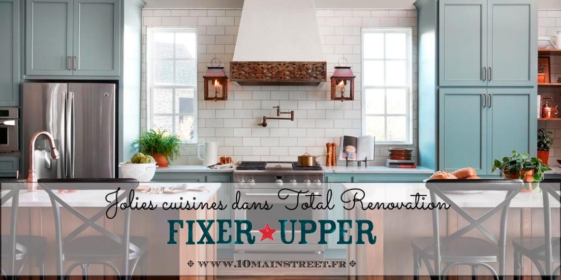 Jolies cuisines dans Fixer Upper - Total Renovation