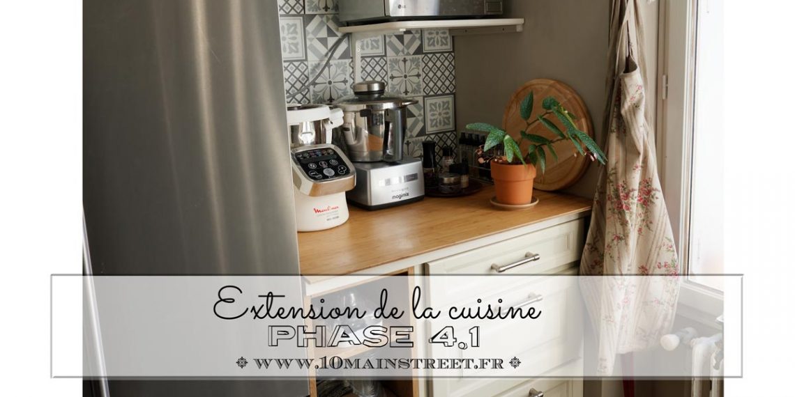 Extension de la cuisine (phase 4.1)