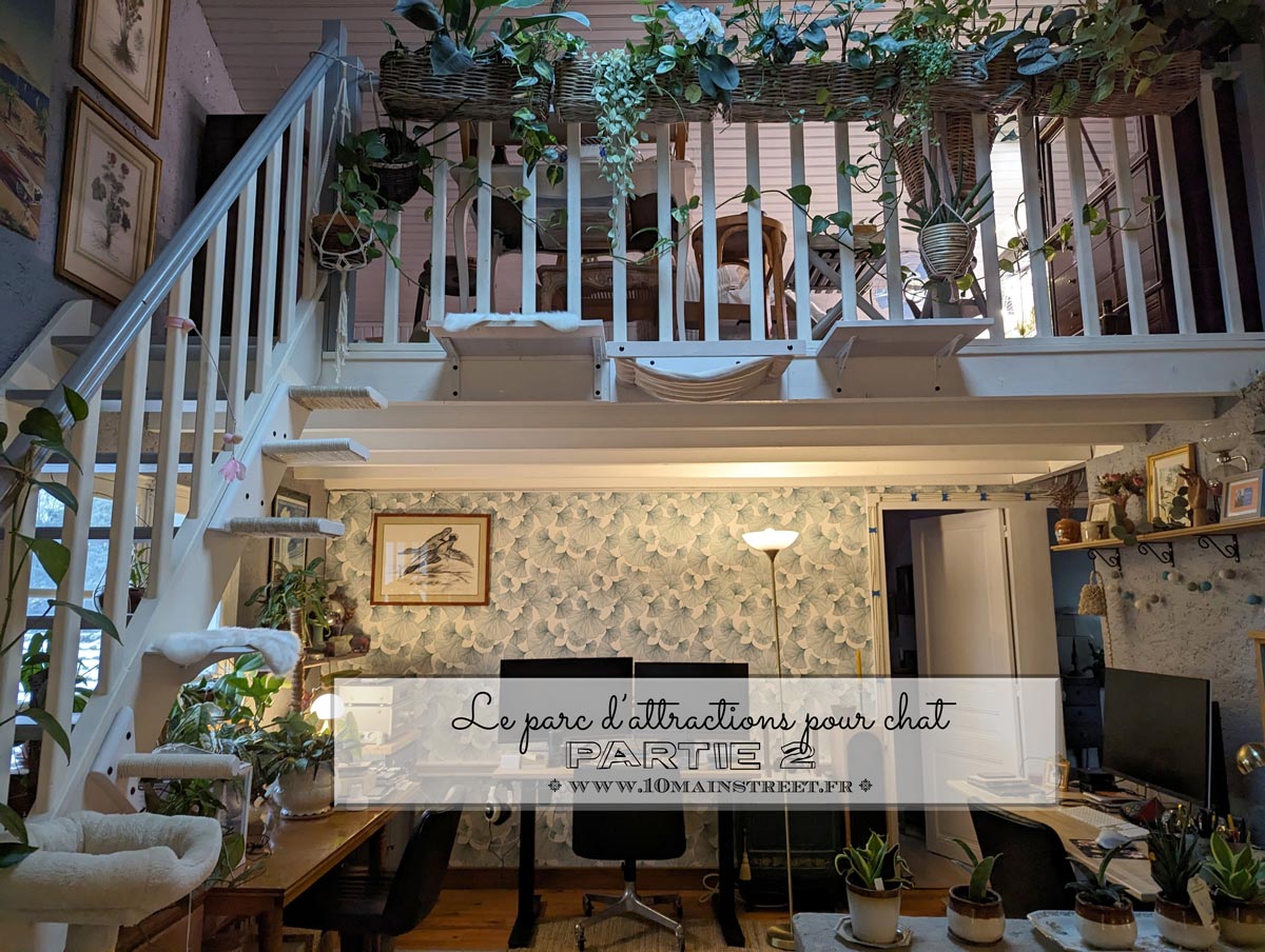 Parc d'attractions pour chat partie 2 : le hamac pour chat DIY