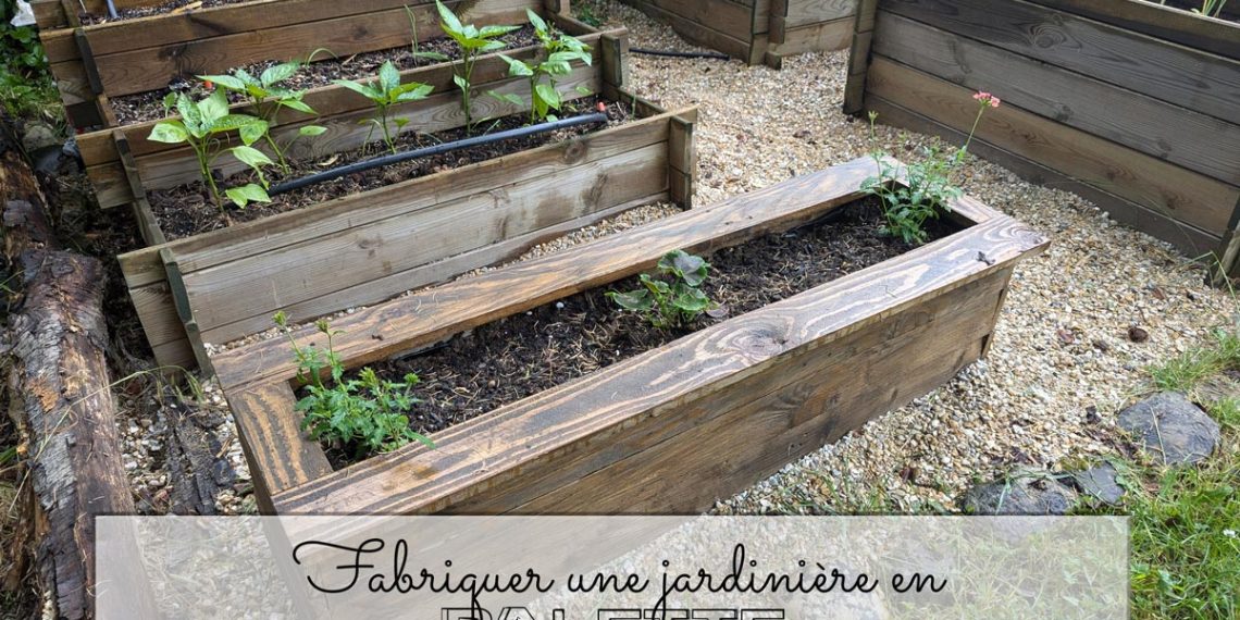 Fabriquer une jardinière en palette