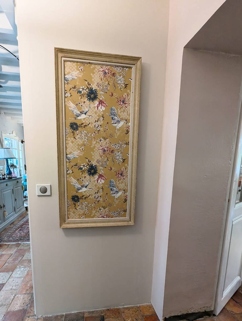 Mur du tableau électrique