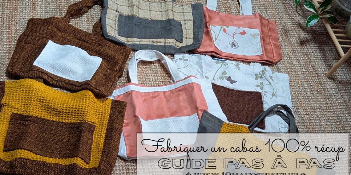 Fabriquer un cabas 100% récup