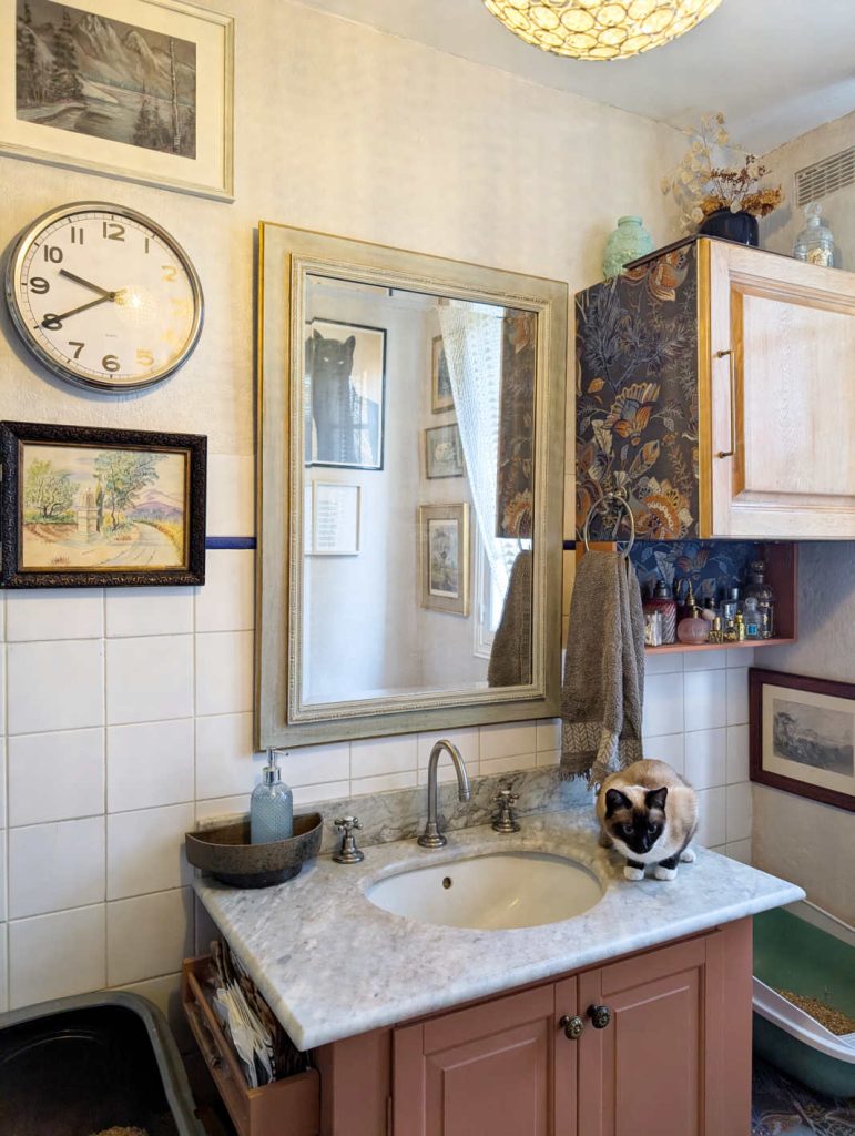 Nouveau robinet dans la sdb du rdc