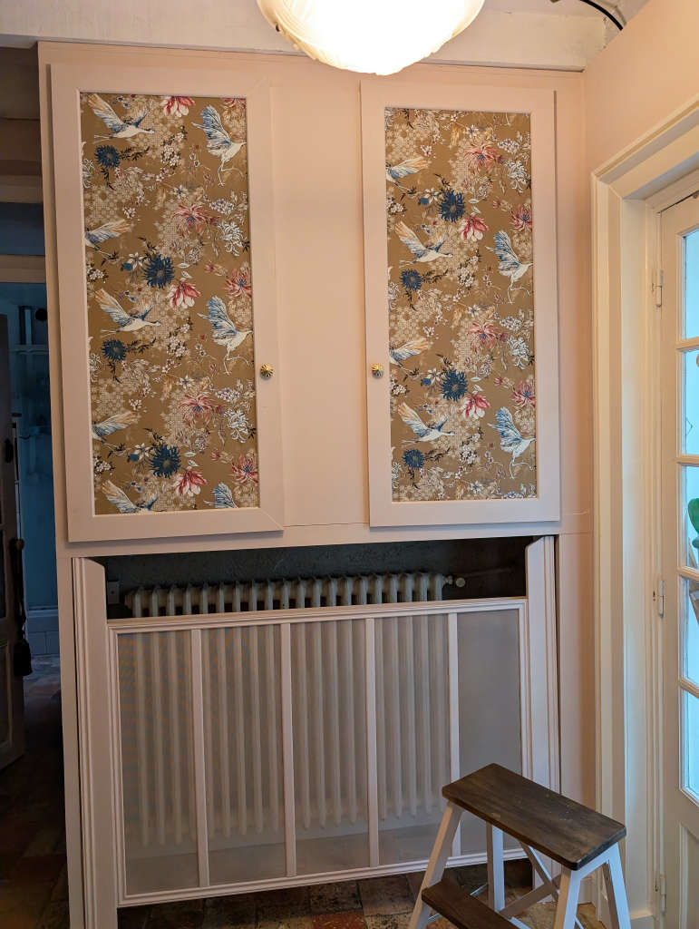 Achèvement du placard à manteaux