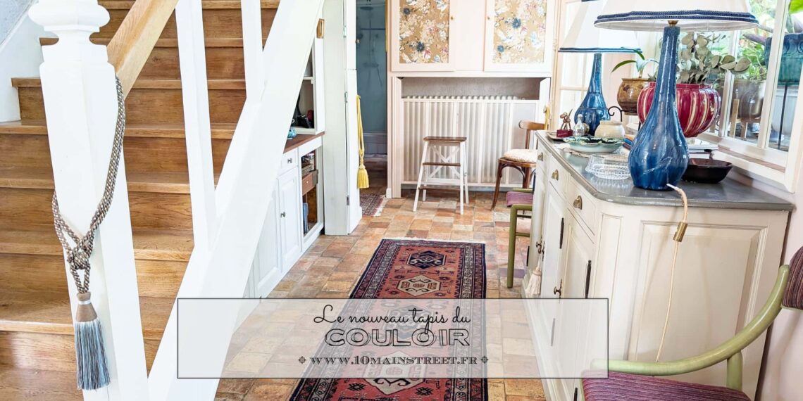 Le nouveau tapis du couloir