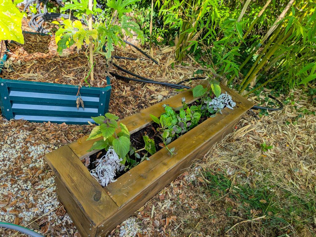 jardinière en palette
