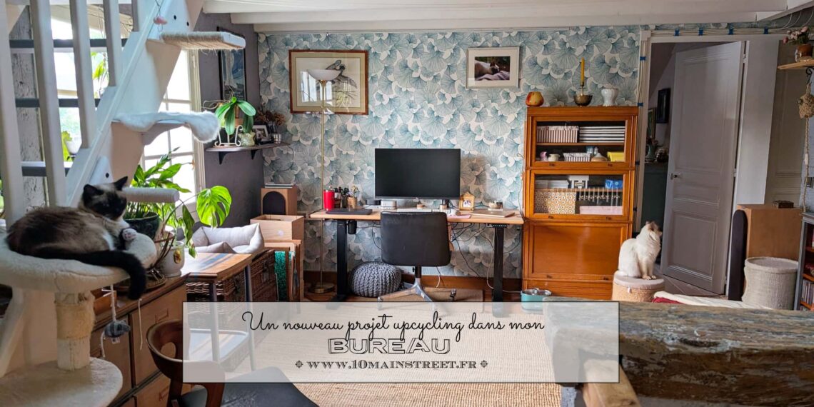 Projet dans mon bureau / upcycling en vue !