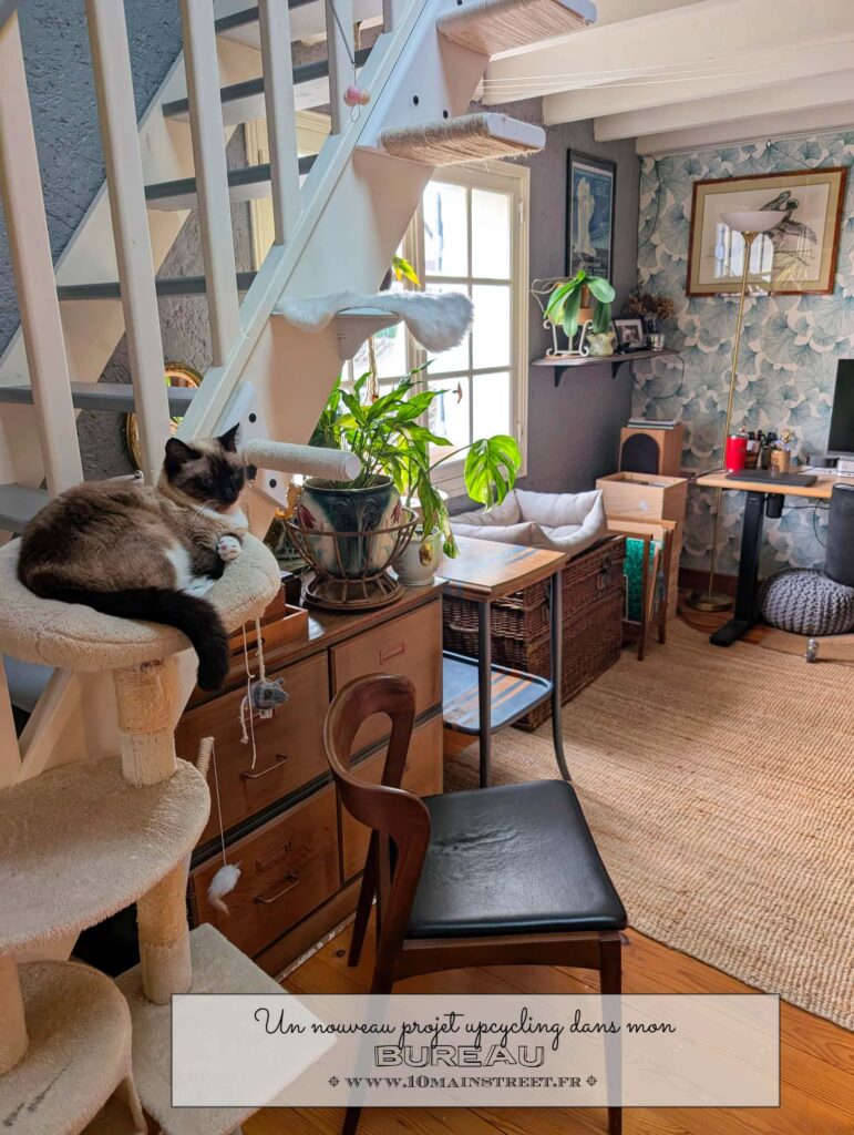 Projet dans mon bureau / upcycling en vue