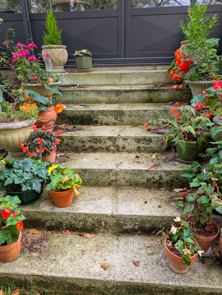 Escalier tout sale